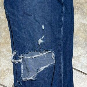 Abercrombie & Fitch Blue Straight Leg Jeans